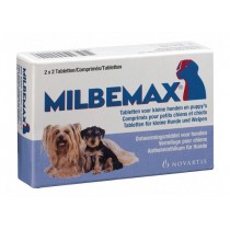 Milbemax kleine hond 4 tabletten